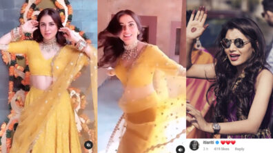 Diva in Yellow: Kundali Bhagya beauty Shraddha Arya gets groovy and romantic in public, Sriti Jha loves it