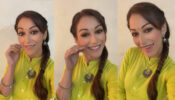 Bhabi In Yellow: Taarak Mehta Ka Ooltah Chashmah’s Sunayana Fozdar aka Anjali Bhabhi gets filmy on camera, fans love it