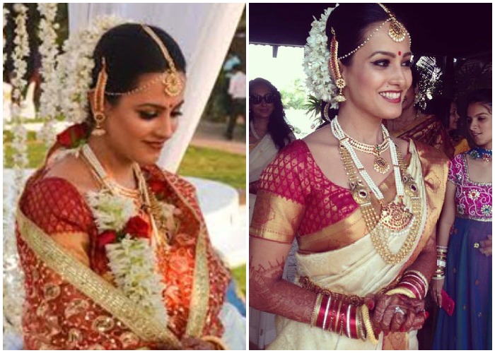 Divyanka Tripathi, Anita Hassanandani, Devoleena Bhattacharjee: Who Carried the Kanjeevaram Saree Look Better? - 2