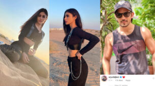 Dubai Fun: Naagin beauty Mouni Roy sets the desert on fire with her hotness, Arjun Bijlani is all hearts