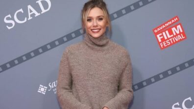Elizabeth Olsen Looks Hot & Adorable In Her Winter Tshirt & Jeans For Savannah Film Festival