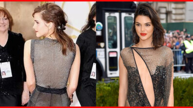 Emma Watson Or Kendall Jenner: Which Diva Aced This Transparent Netted Gown?