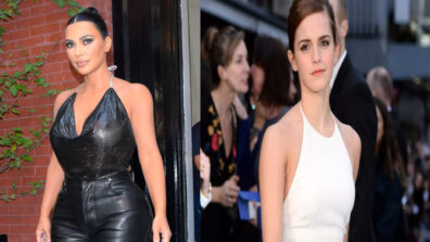 Emma Watson Or Kim Kardashian: Who Wore The Netted Outfit Perfectly?