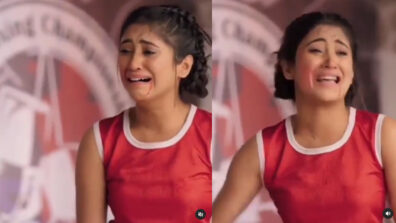 Emotional Bloodied Video: Yeh Rishta Kya Kehlata Hai beauty Shivangi Joshi spotted crying in a sad state, fans worried