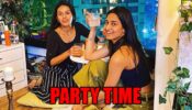Erica Fernandes's party night with Kasautii Zindagii Kay co-star Sonyaa Ayodhya 293064