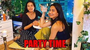 Erica Fernandes’s party night with Kasautii Zindagii Kay co-star Sonyaa Ayodhya