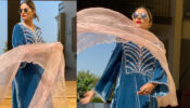 [Photos] Ethnic Chic: Hina Khan is a resplendent beauty in blue salwar suit, fans can’t stop crushing