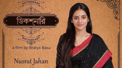 First Look: Nusrat Jahan reveals her ‘desi look’ for Bengali film ‘Dictionary’