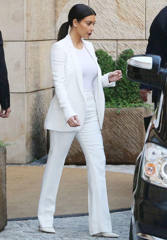 From A Perfect 3 Piece Suit To No Shirt Just Blazer: Have A Look At Kim Kardashian’s Hottest Looks - 4