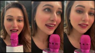 Funny ROFL Video: Bengali diva Mimi Chakraborty shares hilarious video of her singing, netizens go LOL