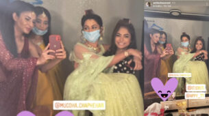 Girls go wild: Kumkum Bhagya divas Sriti Jha, Mugdha Chaphekar & Ashlesha Savant share their private makeup room fun moment in public