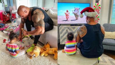 Have A Look At ‘Dwayne The Rock Johnson’s Adorable Father-Daughter Moment