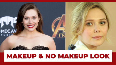 Have A Look At Elizabeth Olsen’s Makeup & No Makeup Look