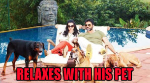 Have A Look At The Hot Suniel Shetty As He Relaxes With His Pet