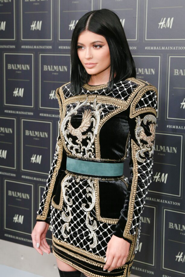 Have A Look When Deepika Padukone Copied Kylie Jenner Black Balmain Outfit: See Pics - 1