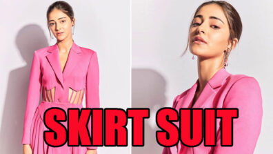 Have You Seen Ananya Panday In This Skirt Suit: Up Your Suit Style With This Outfit