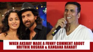 HILARIOUS UNSEEN VIDEO: When Akshay Kumar made a funny comment about Hrithik Roshan-Kangana Ranaut fight in public