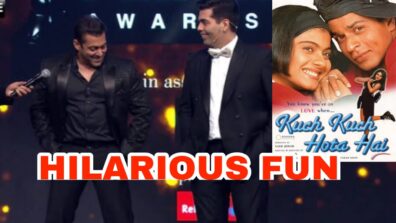 HILARIOUS VIDEO: When Salman Khan trolled Karan Johar about Shah Rukh Khan & Kuch Kuch Hota Hai