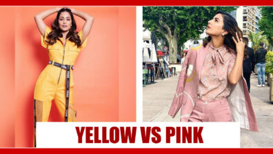 Hina Khan In Pink or Yellow Pantsuit: In Which Outfit Does She Look The Hottest?