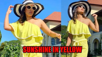 Hina Khan looks like sunshine in a yellow dress, fans go crazy