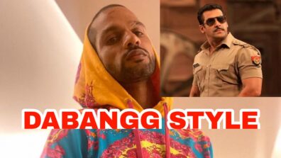 Hoodie Fashion: Shikhar Dhawan does a Salman Khan in ‘Dabangg’ style, fans go crazy