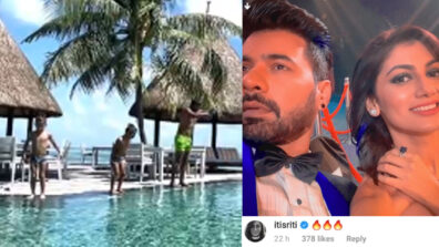 Hot Shirtless Physique: Shabir Ahluwalia does a somersault, Sriti Jha finds it hot