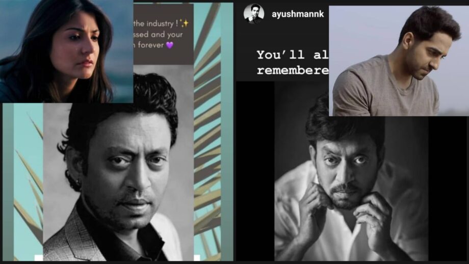 Irrfan Khan Birth Anniversary: Ayushmann Khurrana and Anushka Sharma get sad & emotional, share nostalgic message