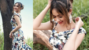It feels good to be lost: Jannat Zubair Rahmani melts the internet with her latest floor-length floral gown, netizens can’t stop crushing