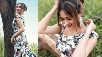 It feels good to be lost: Jannat Zubair Rahmani melts the internet with her latest floor-length floral gown, netizens can’t stop crushing