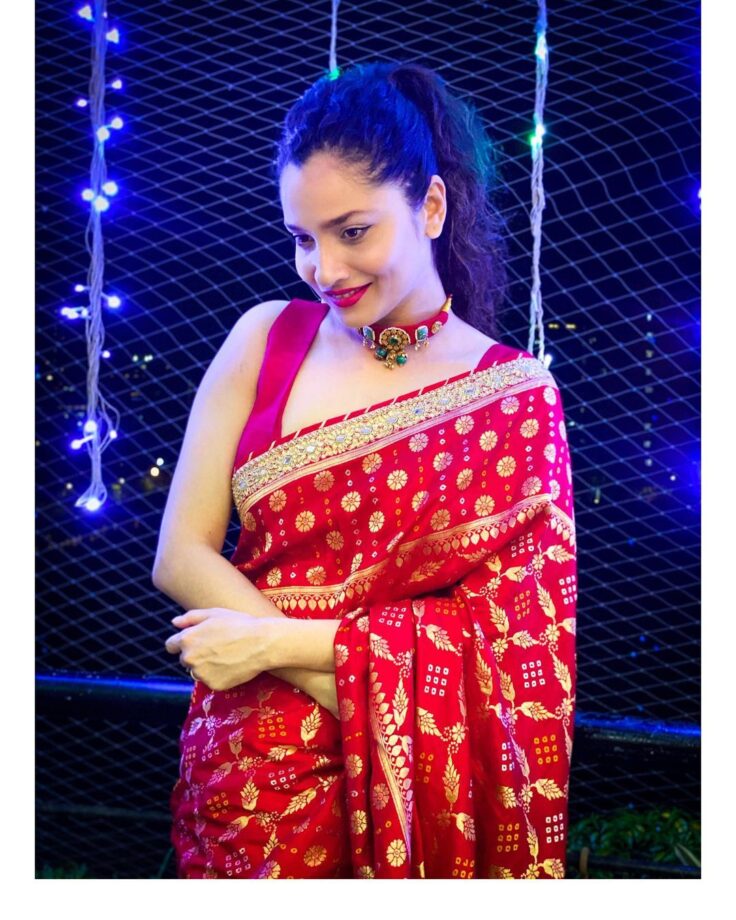 Ankita Lokhande Looks Super-Hot In Ethnic Outfits - 2