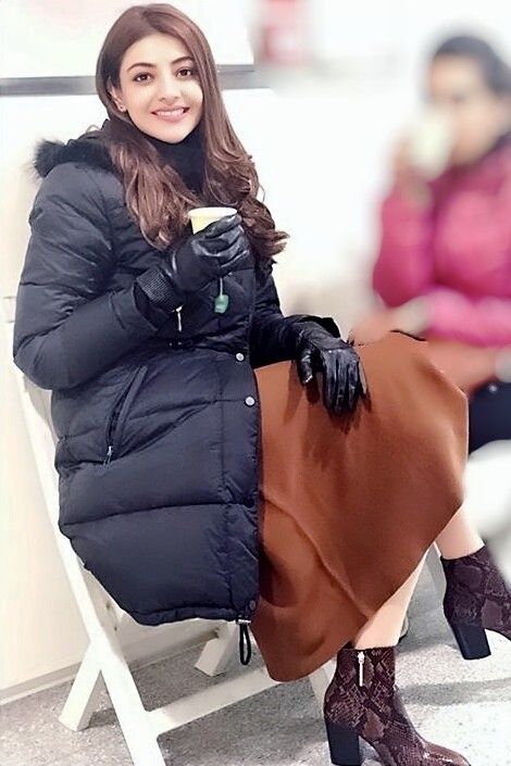 Kajal Aggarwal Raises Hotness In This Cold Winter In Her Comfy Winter Outfits: See Pics - 0