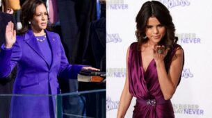 Kamala Harris Or Selena Gomez: Who Wore The Purple Hued Dress The Best?