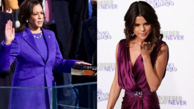 Kamala Harris Or Selena Gomez: Who Wore The Purple Hued Dress The Best?