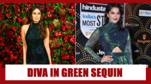 Which Diva Donned The Sequin Green Gown To Perfection?