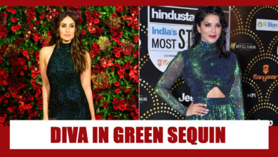 Which Diva Donned The Sequin Green Gown To Perfection?