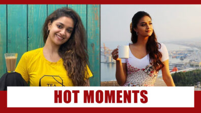 Keerthy Suresh Hottest Moments Caught On Camera