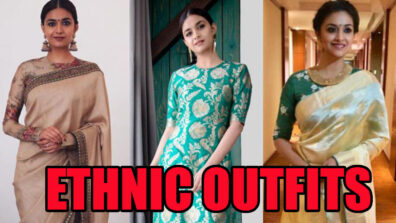 Keerthy Suresh’s Hottest Ethnic Wears That Will Make You Fall Head Over Heels