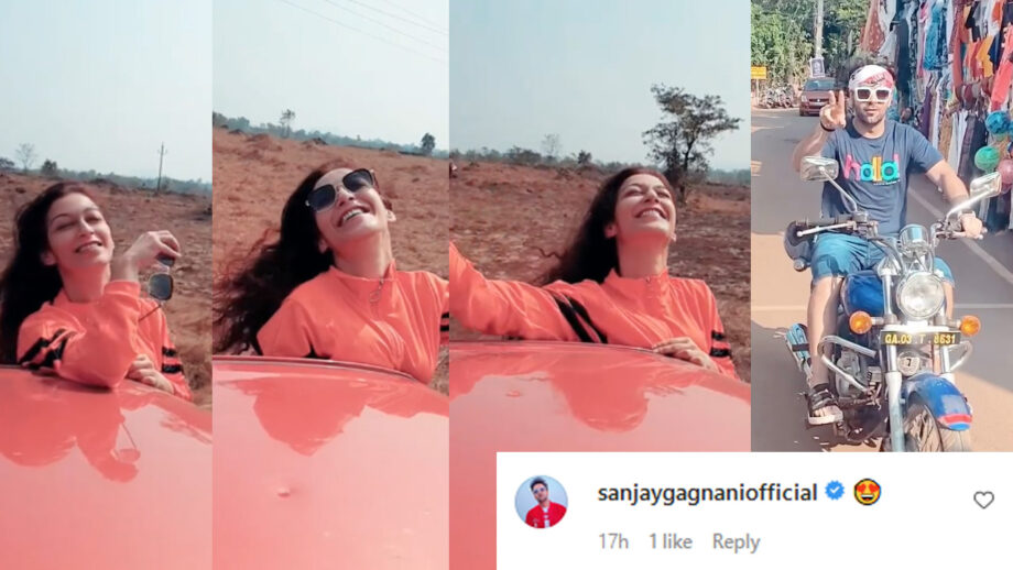 Khwaboon ke pareende: Sunayana Fozdar aka Anjali Bhabhi enjoys special car ride, Sanjay Gangnani has something to say