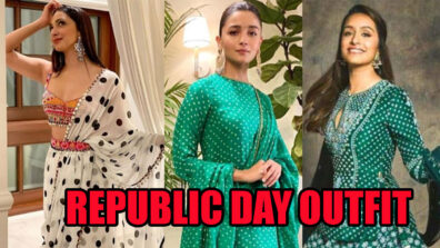 Kiara Advani, Alia Bhatt, and Shraddha Kapoor: Style Your Republic Day Outfit With These Hot Divas