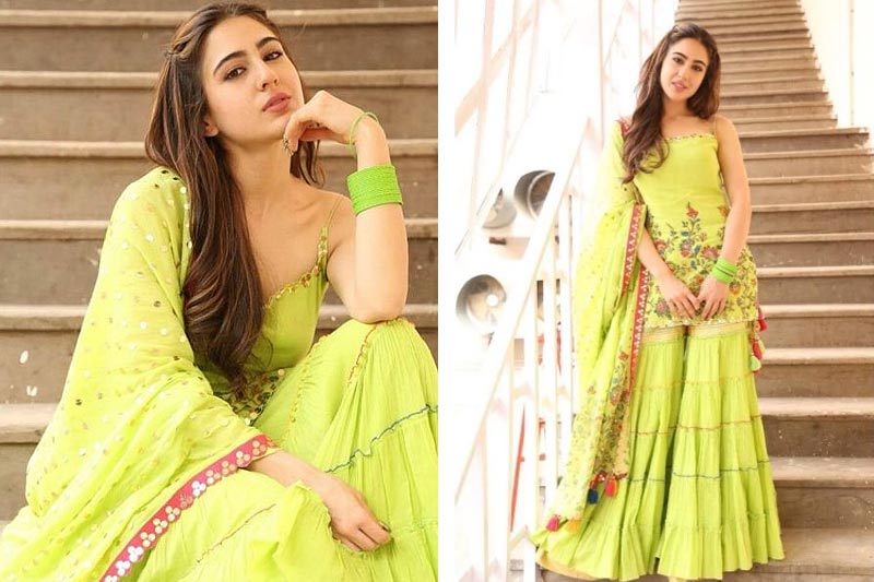 Kiara Advani, Sara Ali Khan To Alia Bhatt: Actresses Who Looked Very Hot In A Gharara Suit