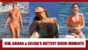 Kim Kardashian, Ariana Grande & Selena Gomez HOTTEST bikini moments of 2020 that went viral