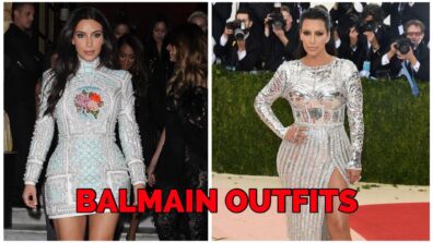 Kim Kardashian Hottest Balmain Outfits That Crushed The Internet