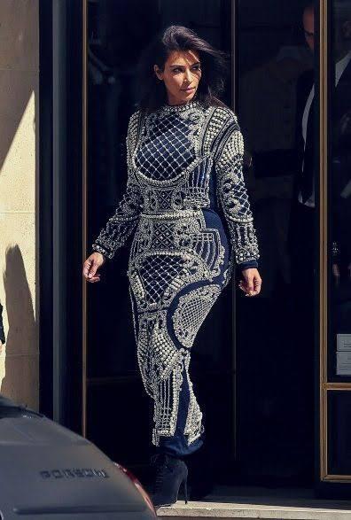 Kim Kardashian Hottest Balmain Outfits That Crushed The Internet - 2