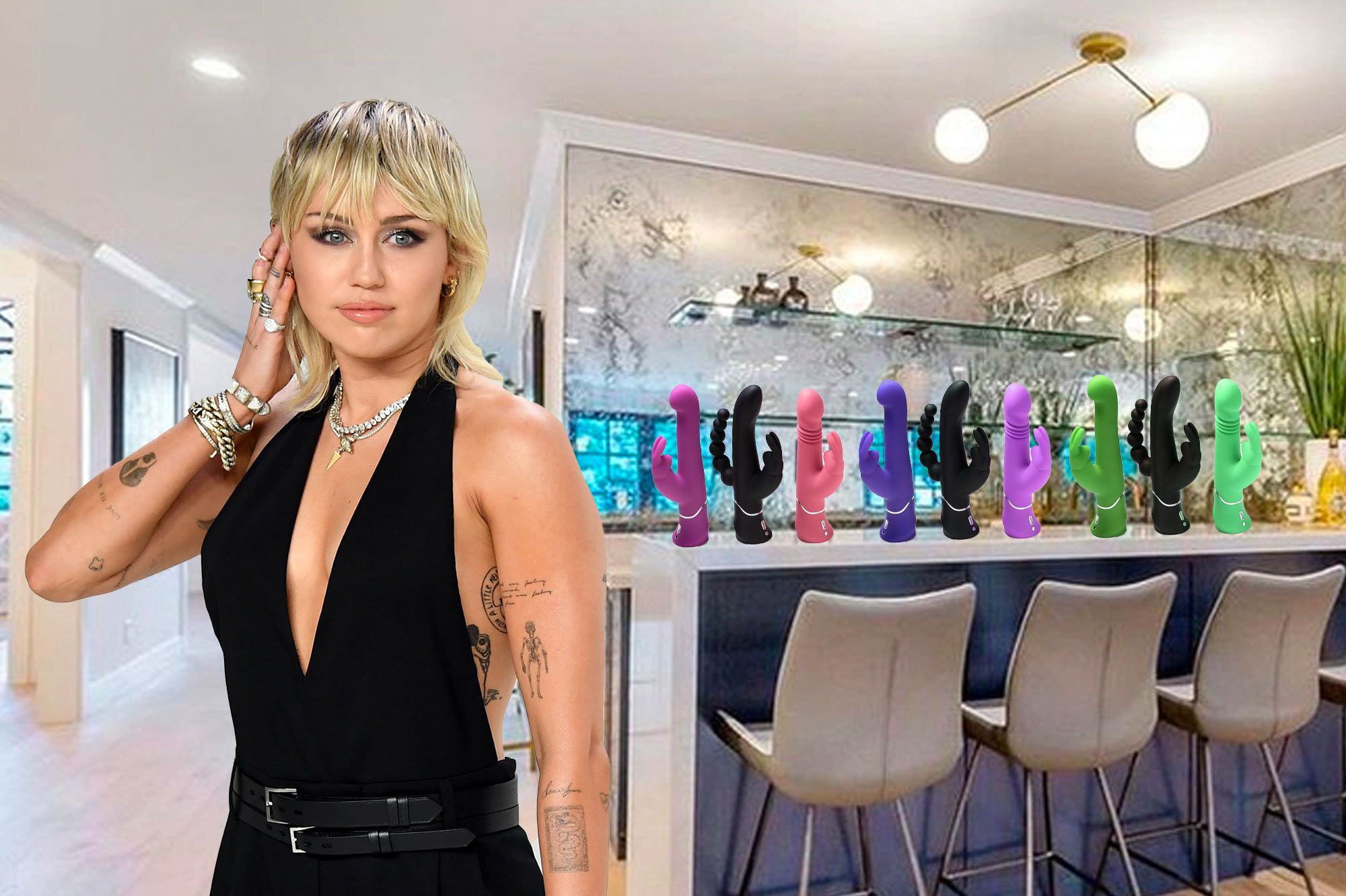 Know The Strangest Thing With What Miley Cyrus Decorates Her Home