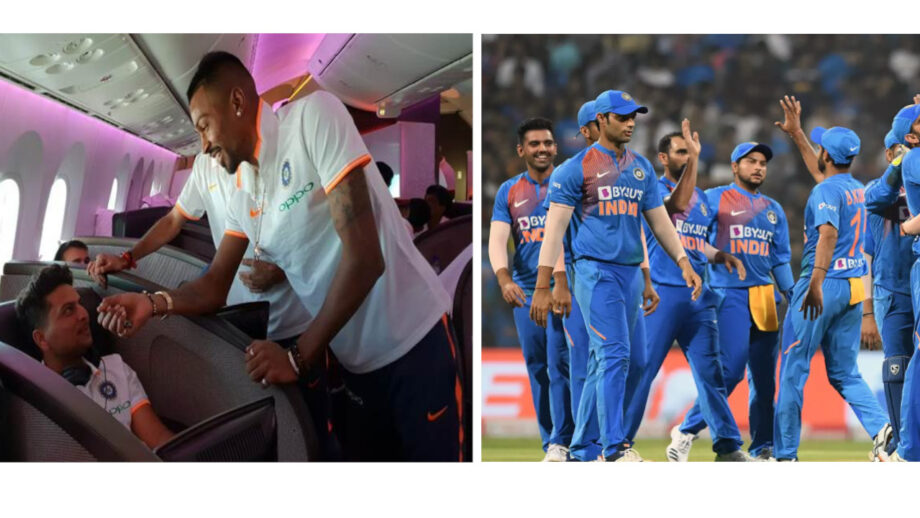 LOL!!! Funny Team India Moments Inside A Plane 302251