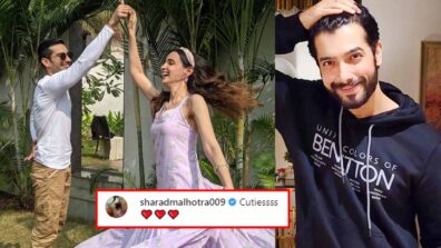 Mohit Sehgal and Sanaya Irani share romantic moment, Sharad Malhotra comments ‘cutie’