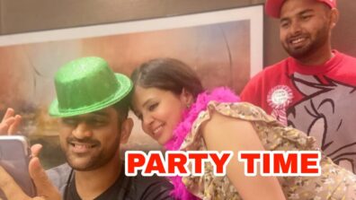 MS Dhoni, Sakshi Dhoni & Rishabh Pant party hard together, fans love it