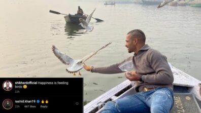 Nature Love: Shikhar Dhawan spotted feeding cute birds with love & warmth, Rashid Khan loves the gesture