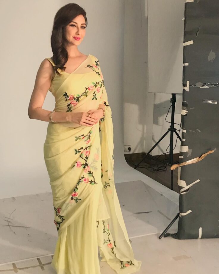 Nehha Pendse, Saumya Tandon Or Anita Hassanandani: Which Diva Had The Attractive Looks in Floral Sarees? 792486