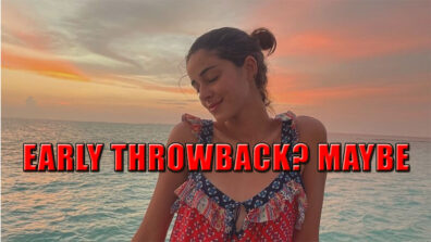 Never Early For A Throwback Is It?? Take A Look As Ananya Panday Asks These Questions To Fans About Her Maldives Vacay